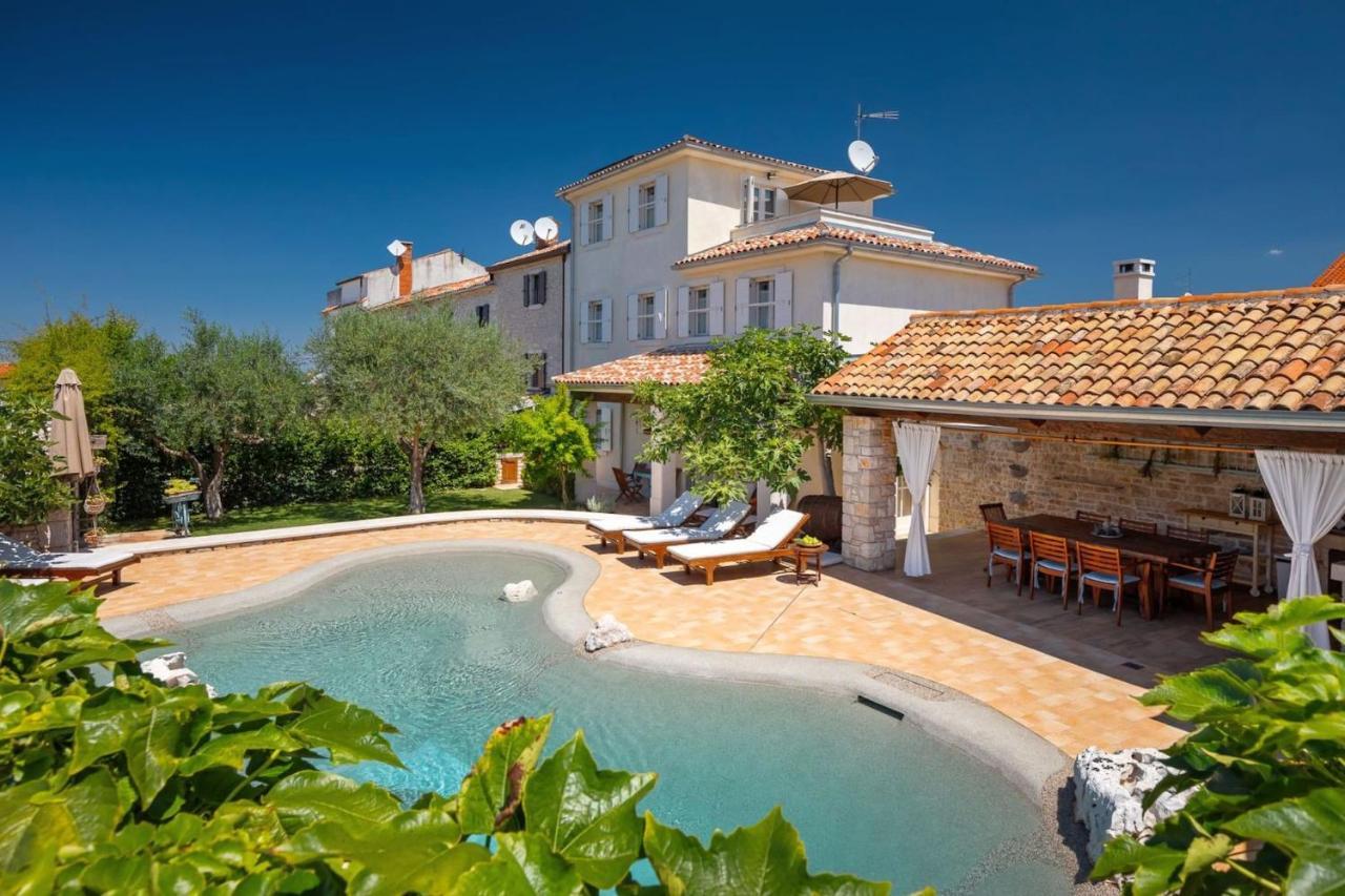 Family Villa Elizabeta With Pool In Umag Cepljani Luaran gambar