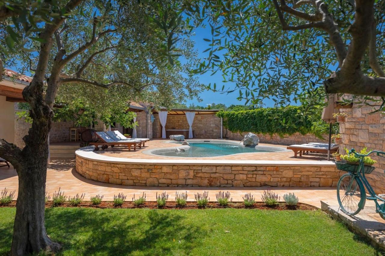 Family Villa Elizabeta With Pool In Umag Cepljani Luaran gambar